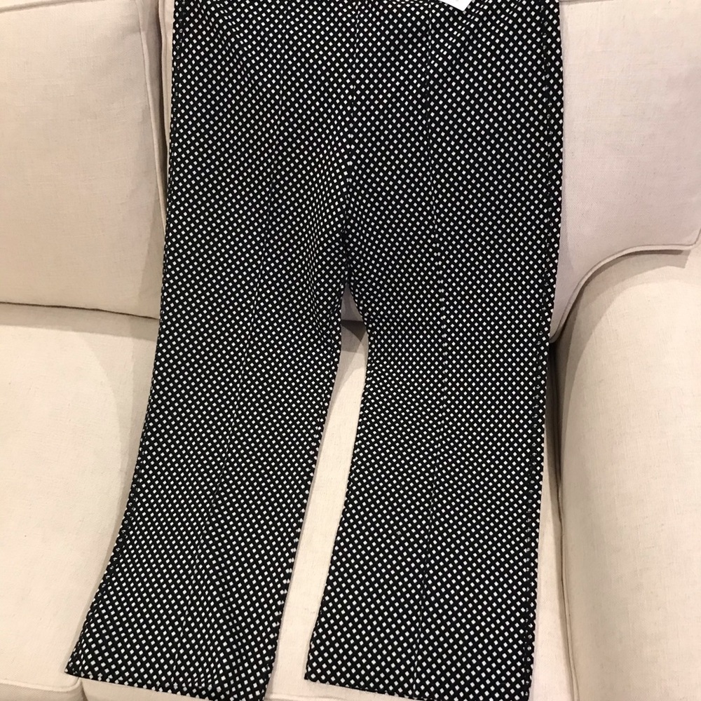 Anthropologie crop flare pant NWT SZ xl